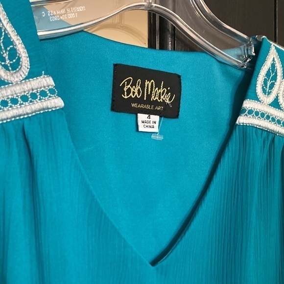 𝅺vintage Bob Mackie Blouse Shirt Woman’s Small 4 - Picture 3 of 9